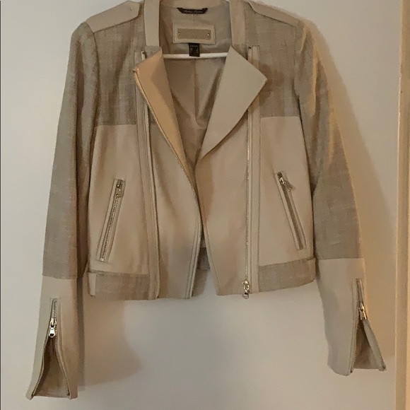 Daniel Leather and linen dress and jacket - Picture 2 of 14